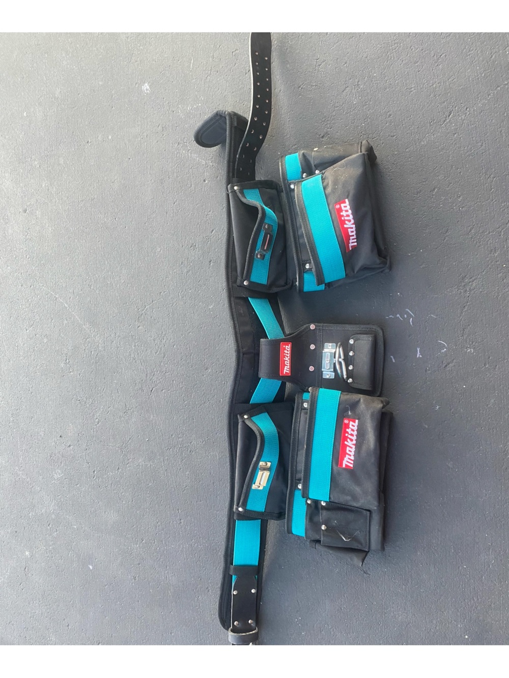 Makita Black & Teal Men's Tool Belt Pouch